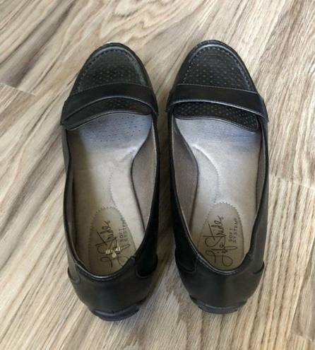 Life Stride  comfort Leather Flats Loafers Shoes