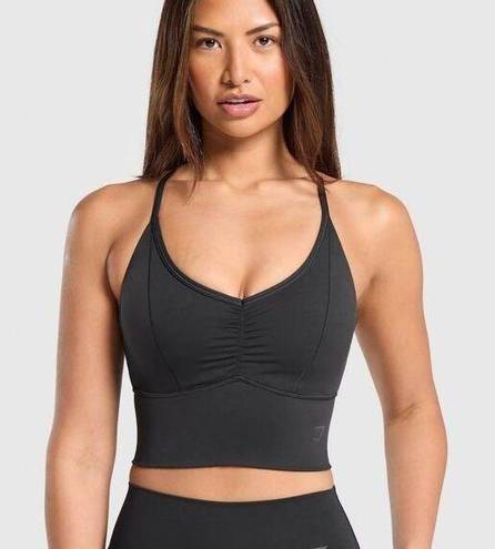 Gymshark  Elevate Longline Sports Bra in Black