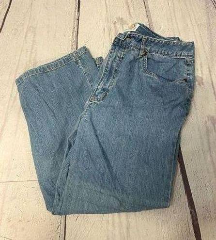 Talbots 1406- size 8 cropped jeans