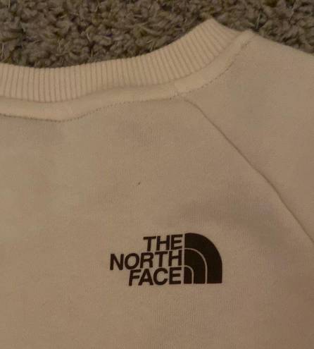 The North Face White Crewneck