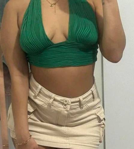 Marilyn Monroe  Green Halter Top