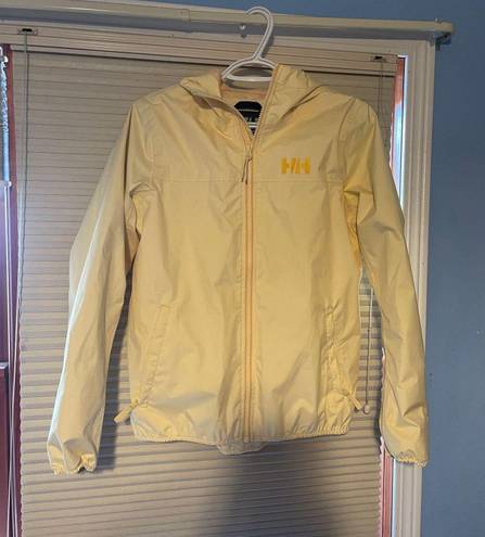 Helly Hansen  Yellow Rain Jacket