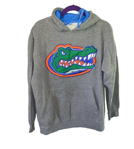 E5 Florida Gators hoodie drawstring kangaroo pocket embroidered gator Sz large