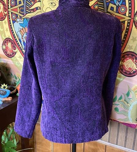 Dress Barn Womens medium purple blazer