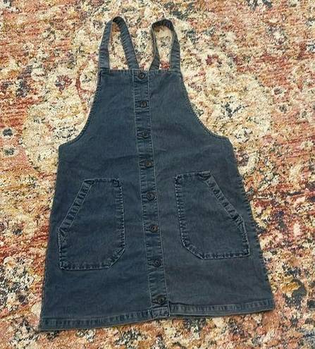 American Eagle  Denim Corduroy Apron Overall Dress