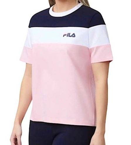 FILA Black,pink, And White T-shirt