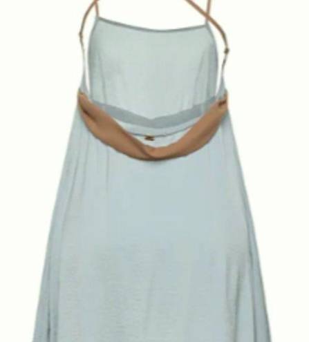 For Love & Lemons  slip dress sky blue M