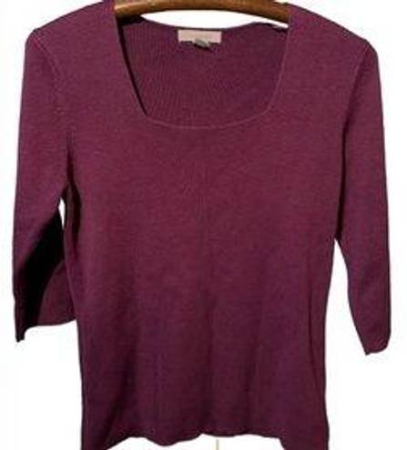 Dress Barn  PURPLE SWEATER