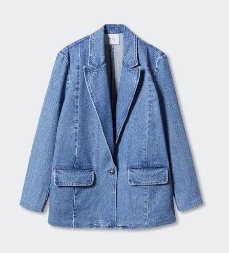 Mango Denim Blazer