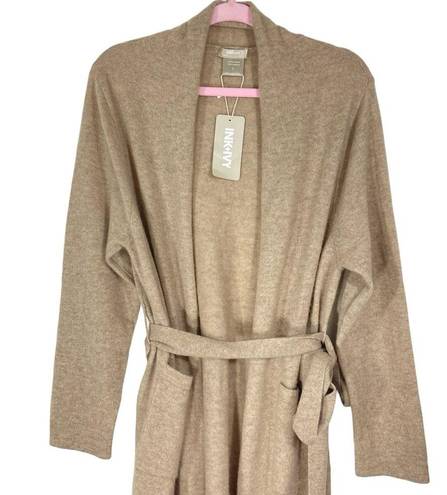 Lounge Ink + Ivy NWT $200 100% cashmere  robe jacket S