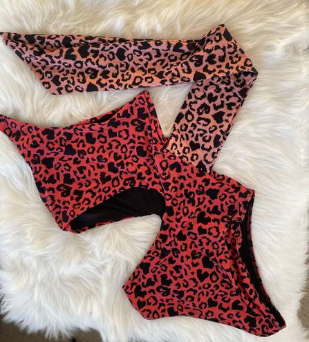 Beach Riot One Piece Leopard Swim