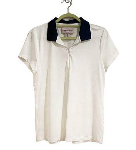 Tommy Bahama  White Active Golf Polo Top Sz L