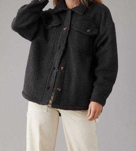 American Eagle AE Sherpa Teddy Coat