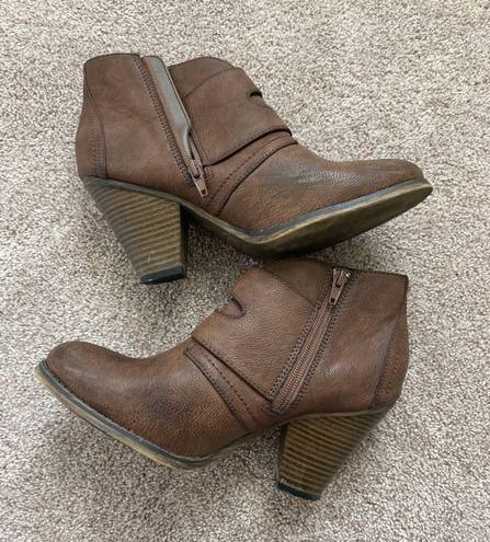 MIA Buckle Booties