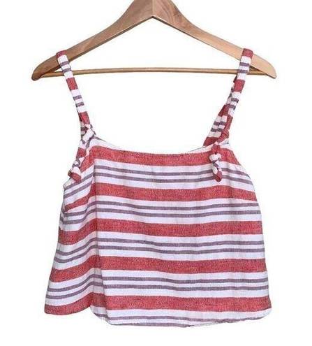 Lovers + Friends  Berry Stripe Maybe Monday Top S