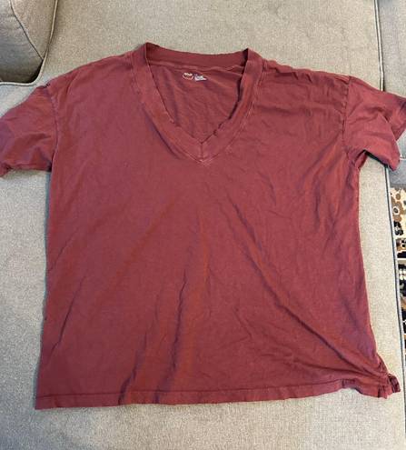 Aerie Extreme V-Neck Oversized Tee