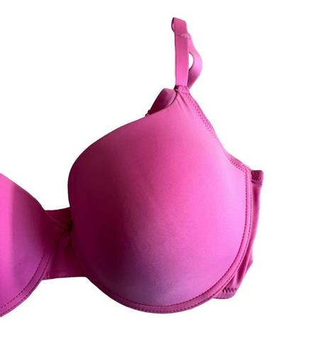 Juicy Couture  Bra 42D Pink Padded Underwire Adjustable Clasp Back