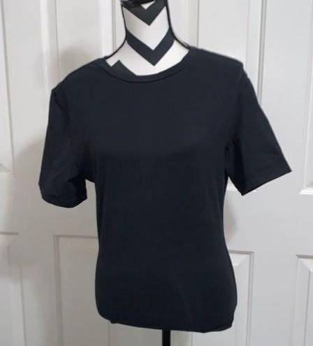 Spanx  Black Cotton Compression Undershirt