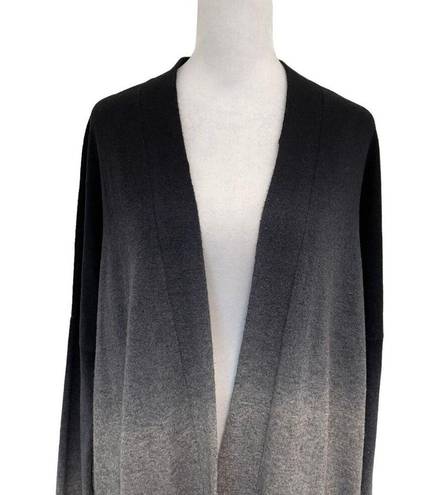 Vince  Wool Cashmere Blend Ombre Open Front Cardigan Sweater size Medium