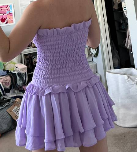Revolve Sleeveless Purple Dress