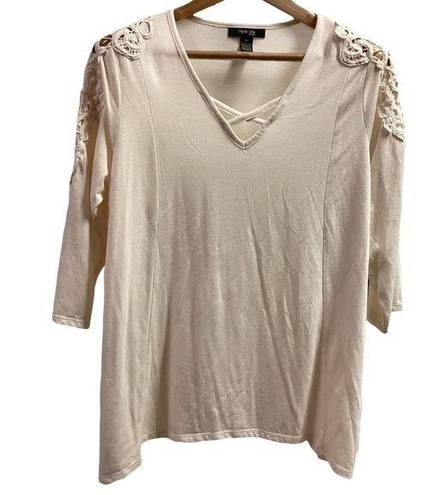 Style & Co Style‎ and Co woman lace blouse size 0X