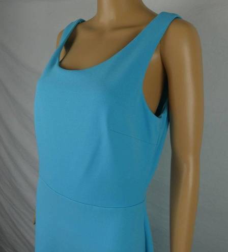 Betsey Johnson  Blue Sleeveless Scoop Neck Dress Size 10 Large