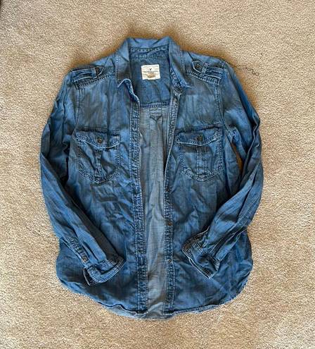 American Eagle Outfitters Blue Jean Jacket