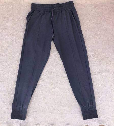 Zyia Active Navy Blue Perfection Cozy Pull-On Jogger Track Pants