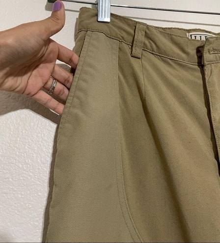 L.L.Bean  || Vintage 70s Khaki Two Tone High Waist Pants