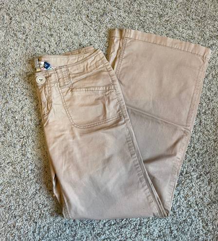 Aeropostale Avery Wide Leg Lightweight Tan Pants