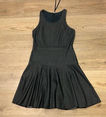 Rag and Bone  Black White Tweed Enigma Fit & Flare Sleeveless Mini Dress Womens 8