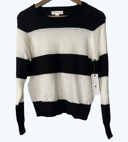 Treasure & Bond  Wide Stripe Crewneck Pullover Sweater NWT XS