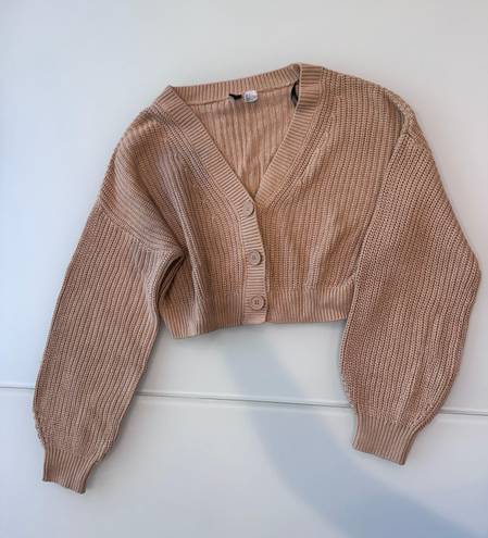 H&M Light Brown Cardigan