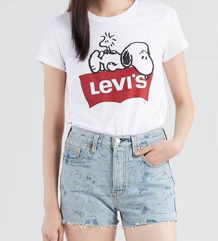 Levi’s  501 Premium Jean Shorts X Peanuts