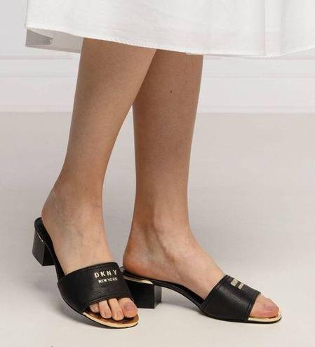 DKNY  Black Fama Sandals