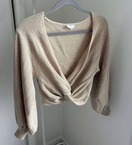 Boutique Bobbles And Lace Sweater 