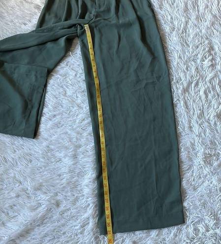 A New Day  Women's High-Rise Wide Leg Fluid Pants grassy Glen size 2