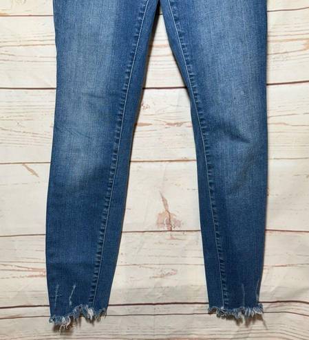 Ted Baker  • Catrina Skinny Jeans • Uneven Raw Hem • 26