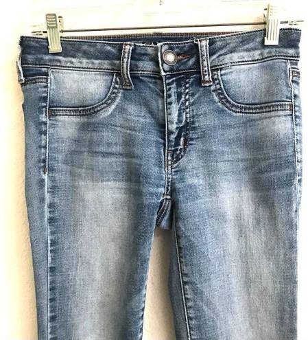 American Eagle  Outfitters low rise jegging light wash denim jeans 2L