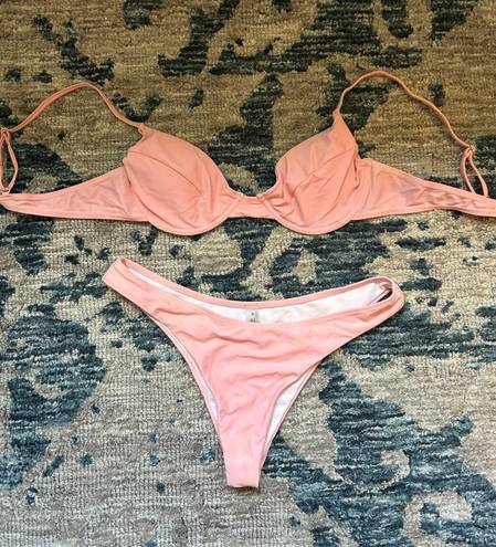 SheIn Pink Bikini Set