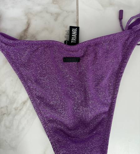 Triangl Swimwear Purple Vinca Sparkle Bikini