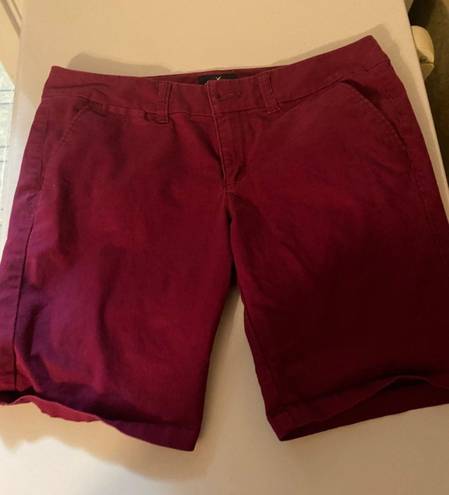 Bermuda Maroon Size 12  Shorts