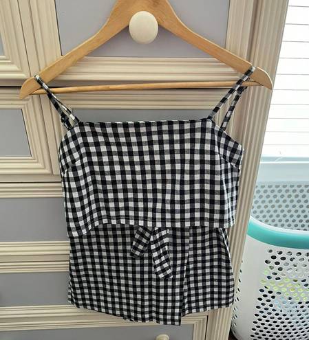 SheIn Gingham Matching Set 