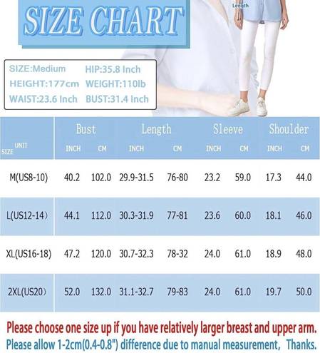 Women's Cotton Linen Shirts Button Down V Neck Blouse Casual Long Sleeve High Low Tops White Size M