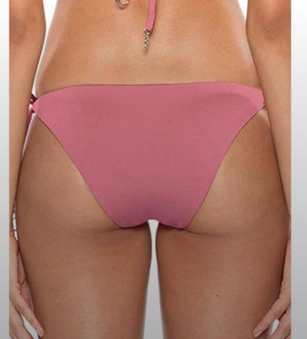 Mulberry Soluna 2 Piece Hipster Swim Bikini Top & Bottom  Pink Small NWT $108