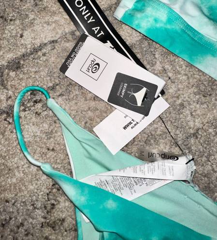 Rip Curl Teal Tie Dye Bikini