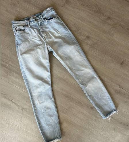 GRLFRND  Karolina Jeans Denim High Rise Cropped Revolve Superficial Love Size 26