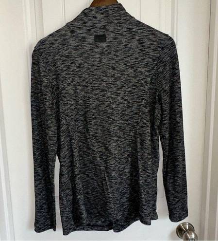 Krass&co G.H. Bass & . Heathered gray angle, zip jacket women, large.