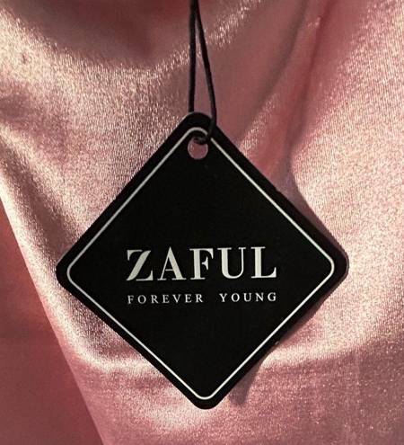 Zaful  pink slip dress