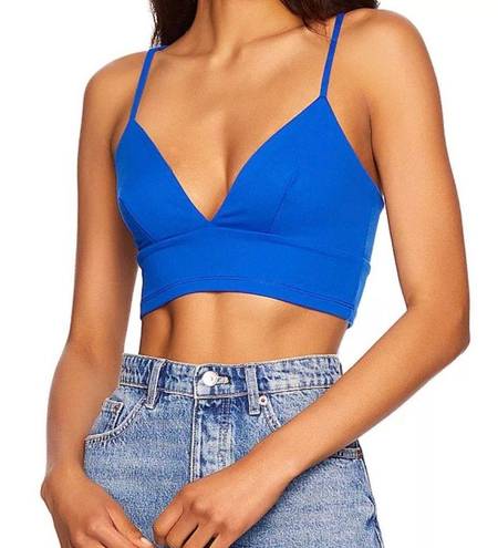 Susana Monaco Revolve  Sapphire Bralette Crop Top